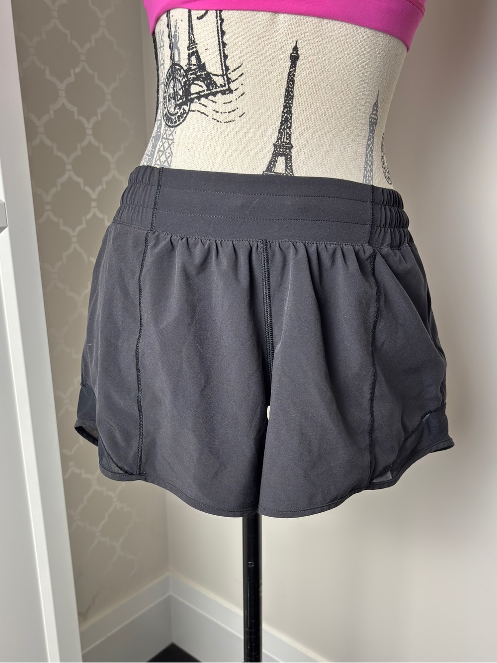 Black Lululemon shorts